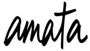 Amata AI logo – virtual girlfriend app offering emotional connection and personalized AI companionship