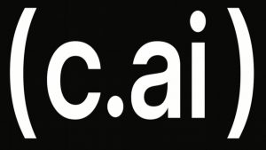 Character AI logo – popular AI chat app to talk with virtual girlfriends, boyfriends, and companions