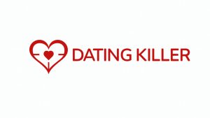 DatingKiller AI logo – bold AI dating app to chat with virtual girlfriends and boyfriends online