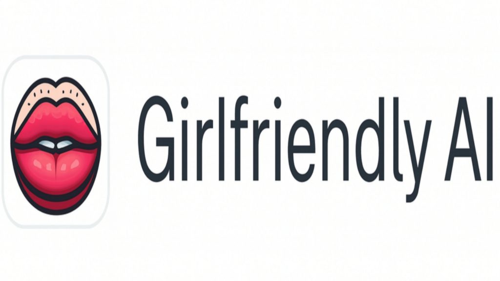 Girlfriendly AI logo – realistic AI girlfriend app for chatting, flirting, and virtual love