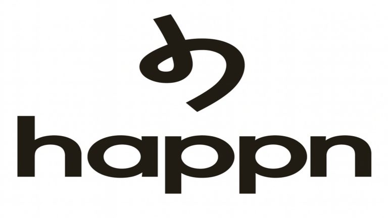 Happn logo – location-based dating app to meet singles you’ve crossed paths with