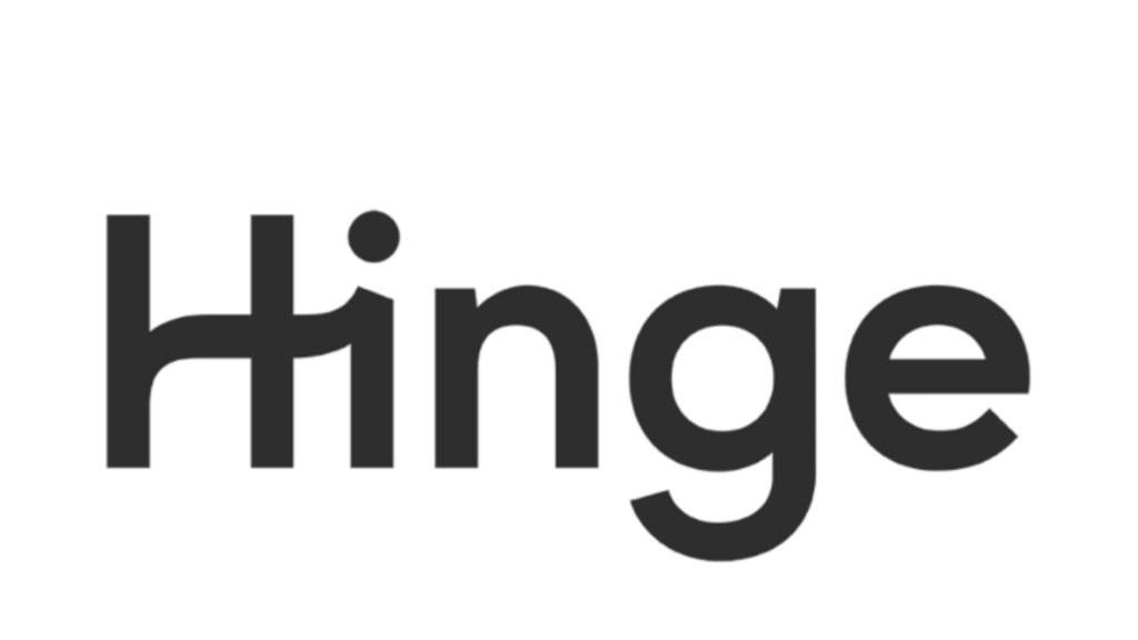 Hinge logo – modern dating app designed to meet singles and build real relationships