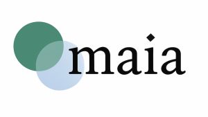 Maia AI logo – intelligent AI girlfriend app for chatting, emotional support, and virtual love
