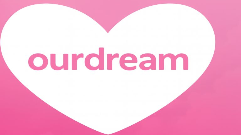 OurDream AI logo – virtual girlfriend app for chatting, flirting, and emotional companionship