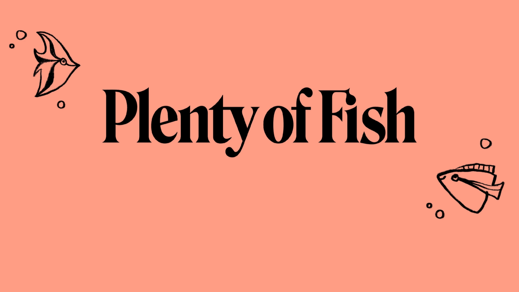 Plenty of Fish logo – free online dating site to meet singles and start chatting