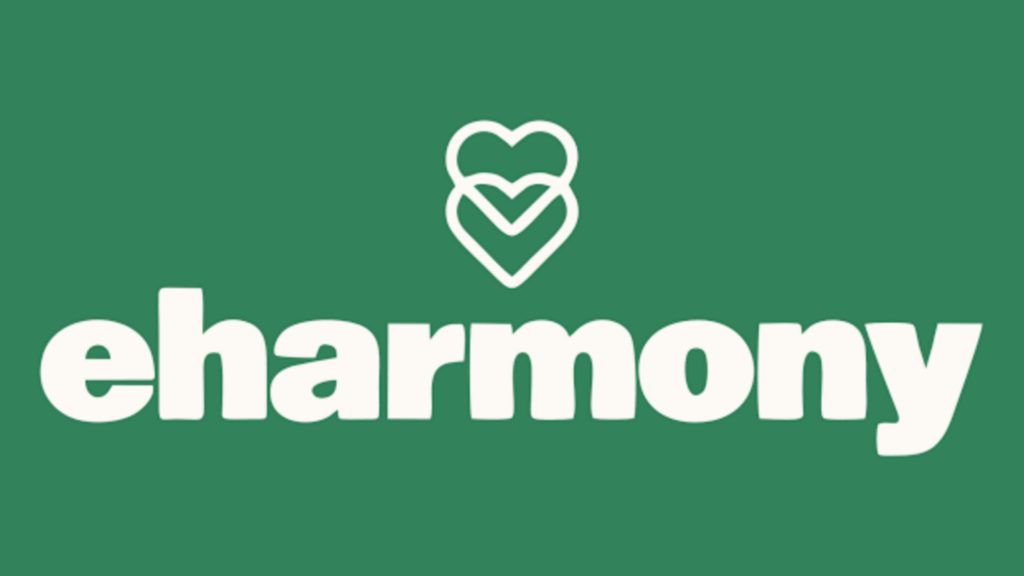 eHarmony logo – trusted online dating site for serious relationships and true love