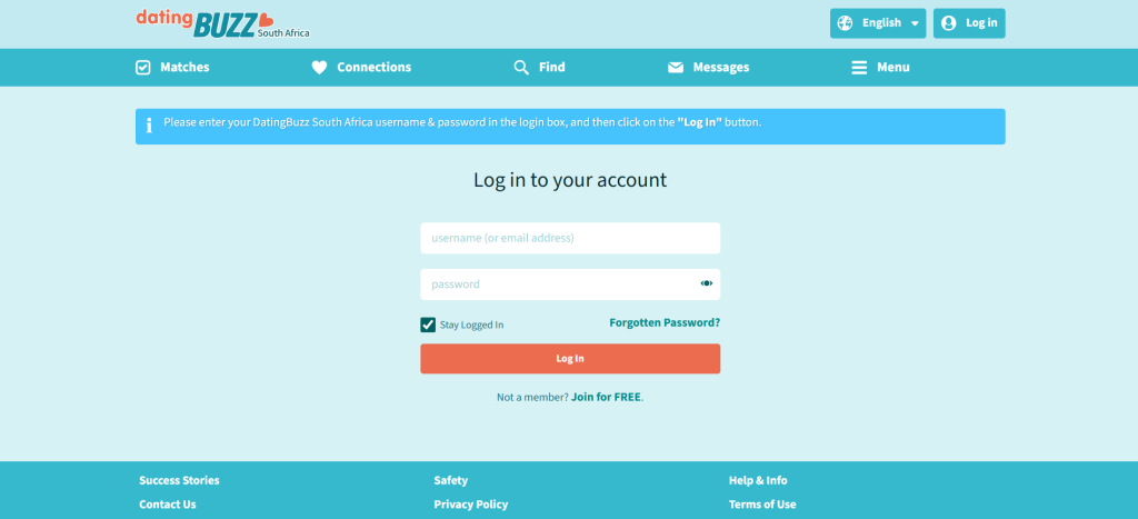 DatingBuzz South Africa homepage – trusted South African dating platform for love, friendship, and real connections