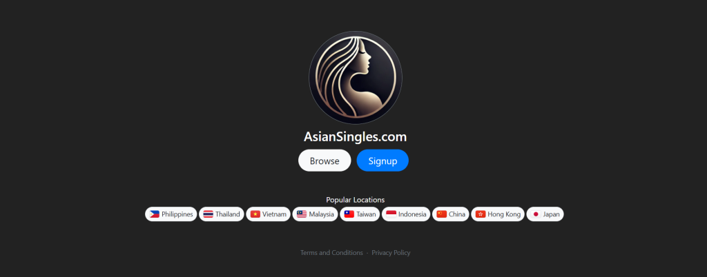 AsianSingles.com mobile app interface – meet Asian singles nearby and find meaningful connections online
