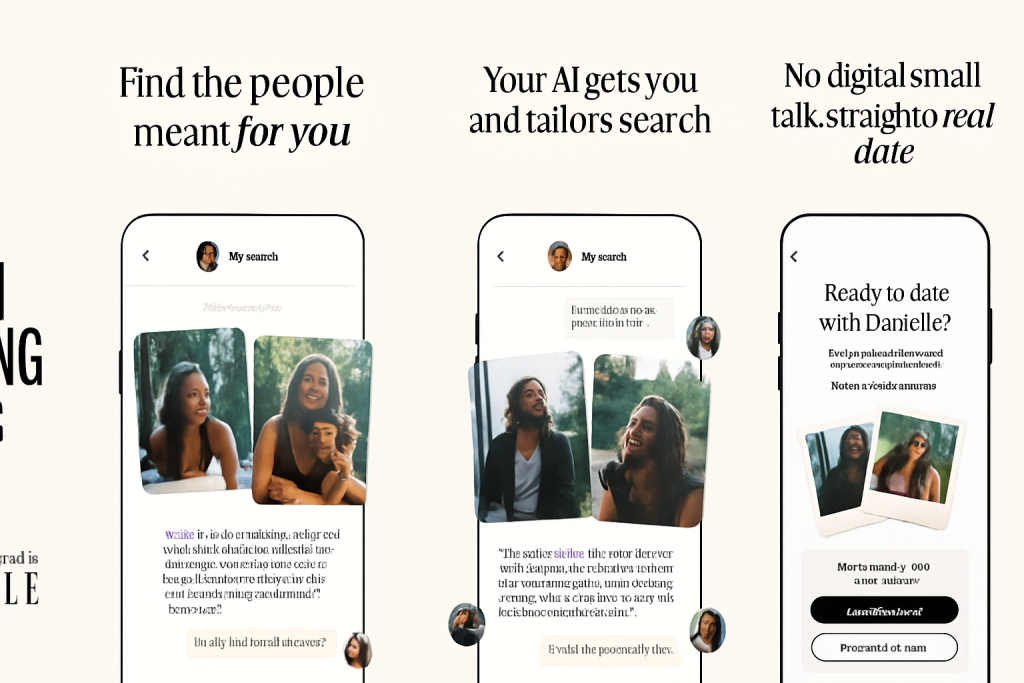 Amata AI mobile app interface – talk to realistic AI partners and experience virtual intimacy and affection
