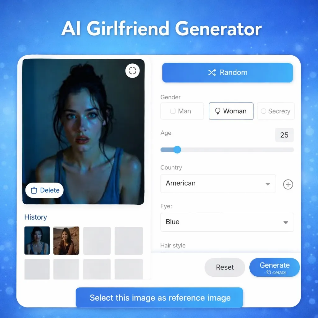 AI Girlfriend Generator tools explained. Learn how to create a virtual girlfriend, compare platforms, features, pricing, safety & more.