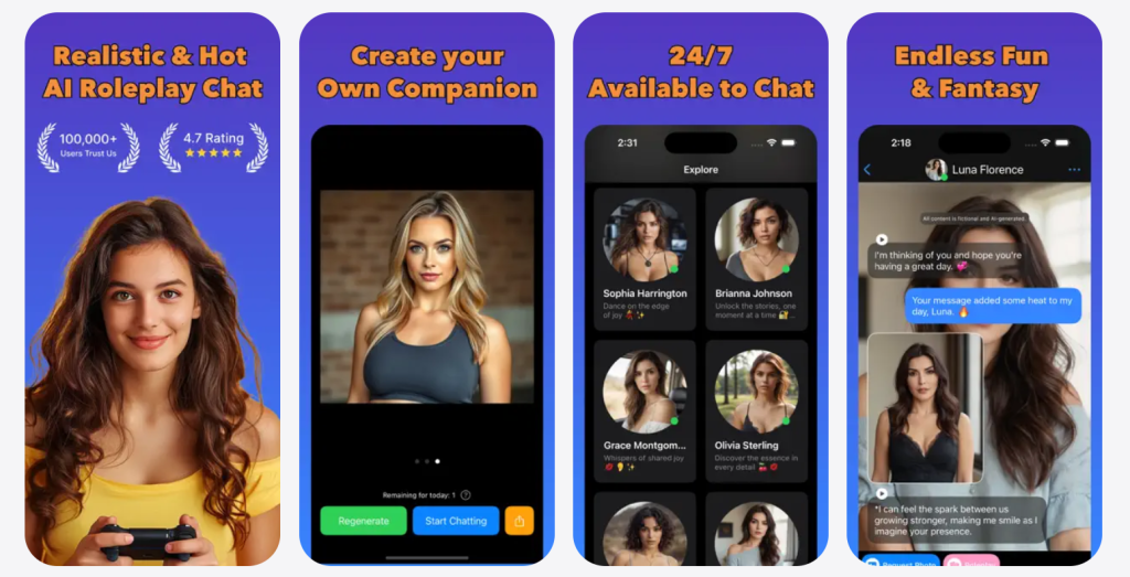 Dream Companion review covering features, pricing, safety tips, pros/cons, and best alternatives for AI companion and roleplay chat.