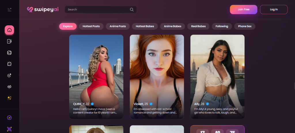 Swipey.ai review covering features, pricing, safety, pros/cons, and alternatives for AI companion chat, voice, images, and video.