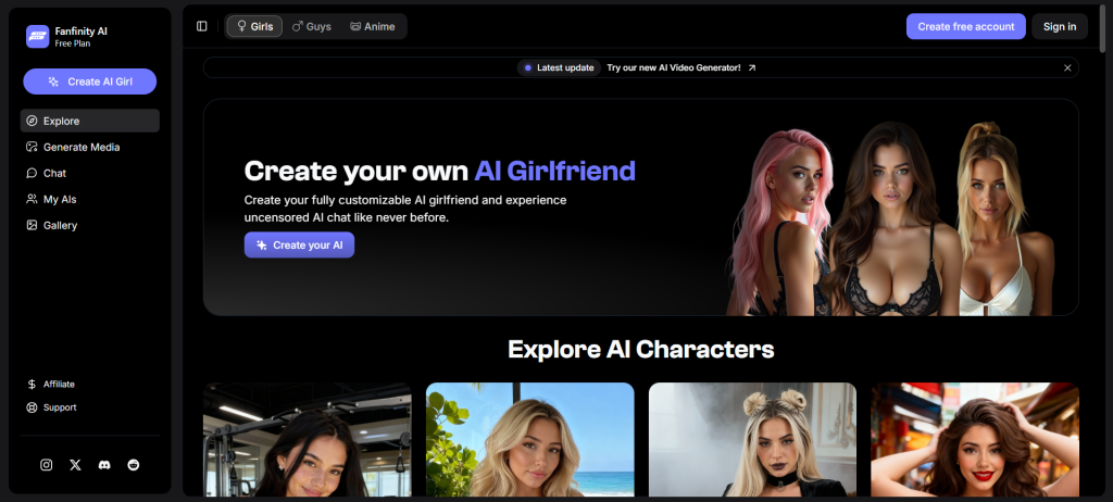 Fanfinity.ai review covering features, pricing, safety, privacy, pros/cons, alternatives, and FAQs to help decide if it’s worth it.