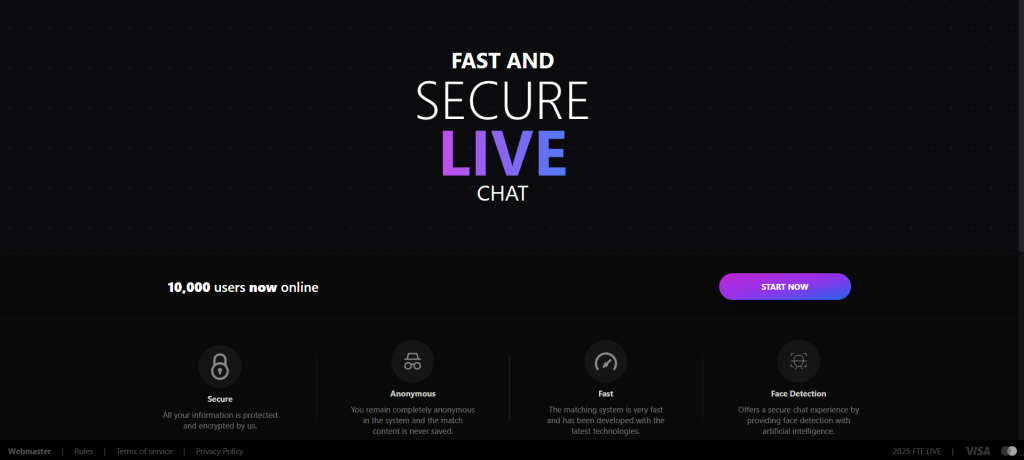 FTF.Live review covering how it works, safety, anonymity, pricing, usability, and better alternatives for cam-to-cam chat.