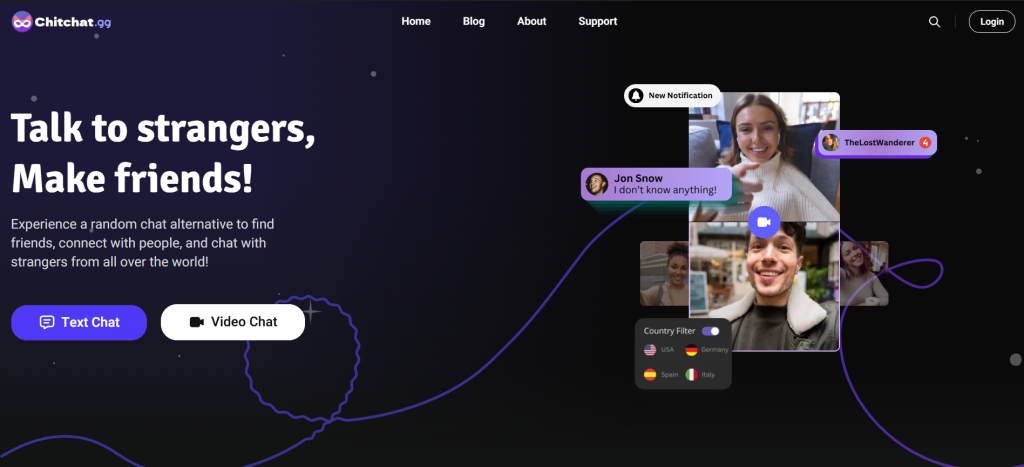 ChitChat review covering features, anonymity, safety tools, pricing, and the best safer alternatives for chatting with strangers.