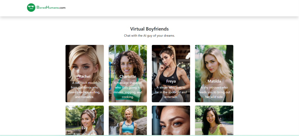 BoredHumans review for AI dating: what it is, how it works, safety, features, pricing, and best alternatives.