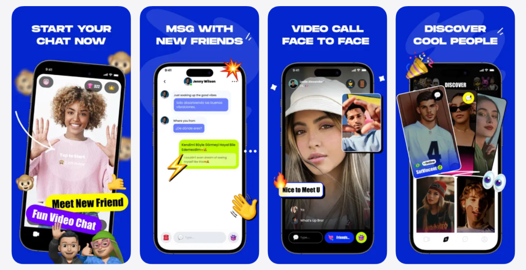 Monkey review covering features, safety, pricing, and some of the best alternatives for random 1v1 video chat.