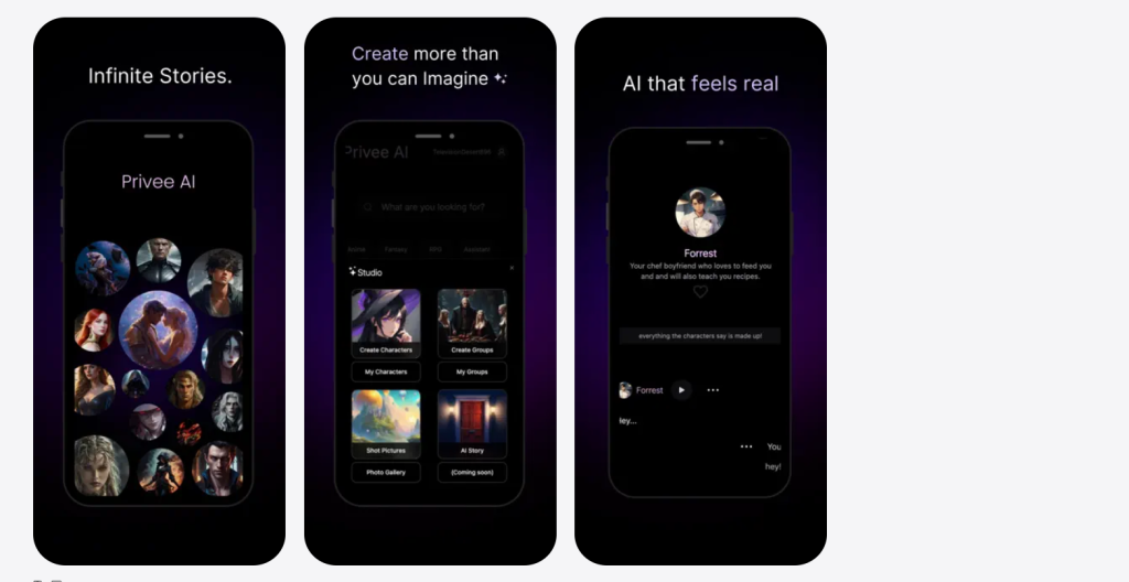 Privee AI review: private AI companions, NSFW limits, customization, pricing model, safety, and best alternatives.